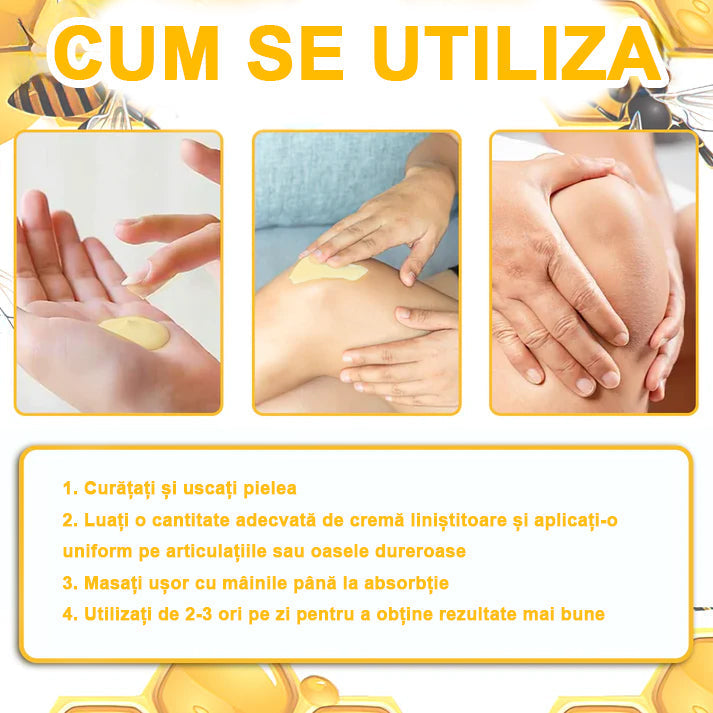 𝐁𝐒𝐖𝐄𝐋𝐋® Venin de Albine Alinarea Durerii Vindecarea Oaselor Cremă🌱𝐀𝐀𝐎𝐒 recomandă (Specializat în boli ortopedice și dureri)🌈